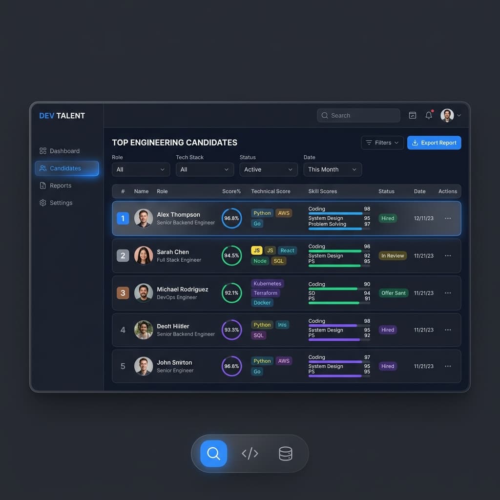 Product Dashboard UI